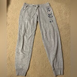 Aeropostale Heather Gray Hoodie